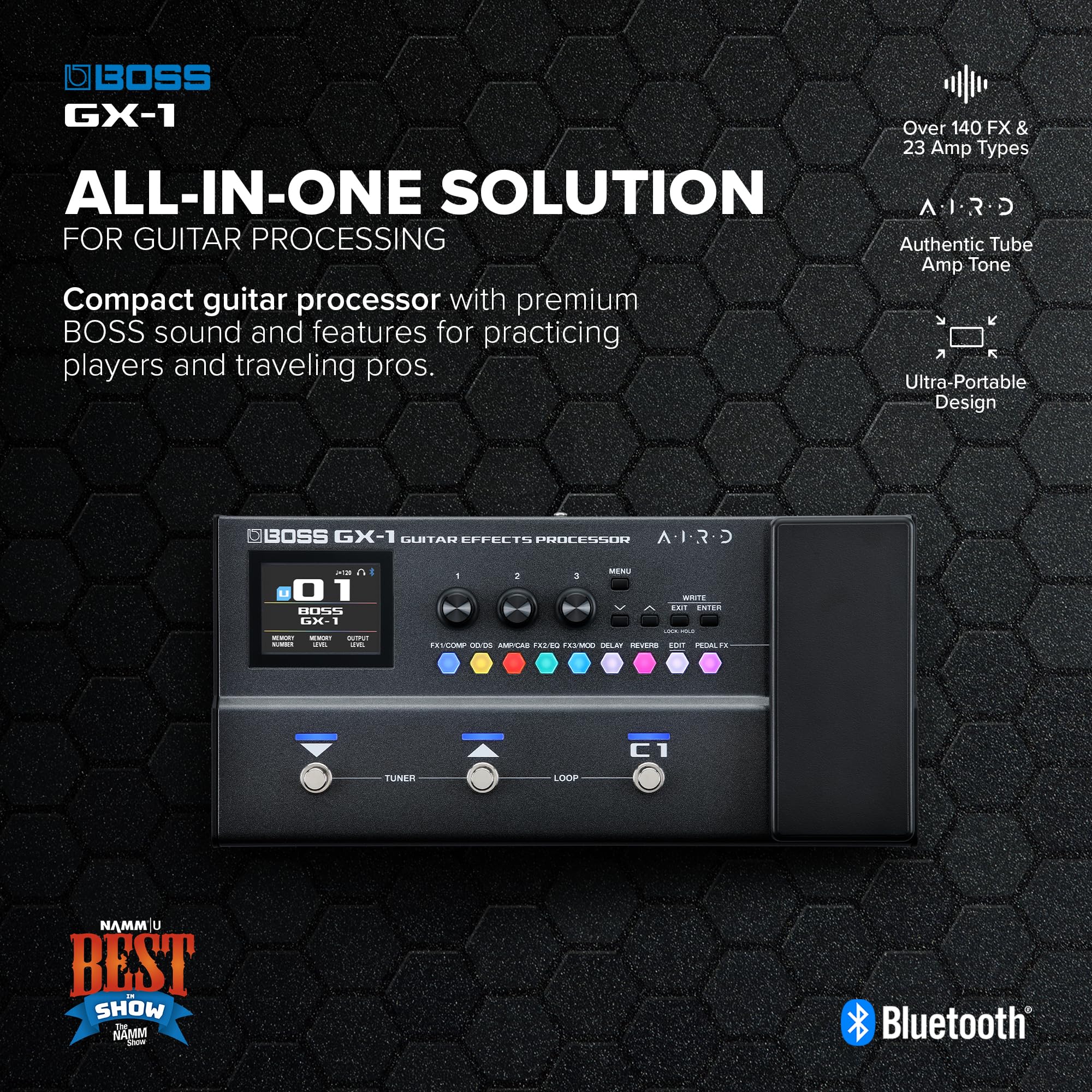 Amazon.com: BOSS GX-1 Ultra-Portable Guitar Effects Processor